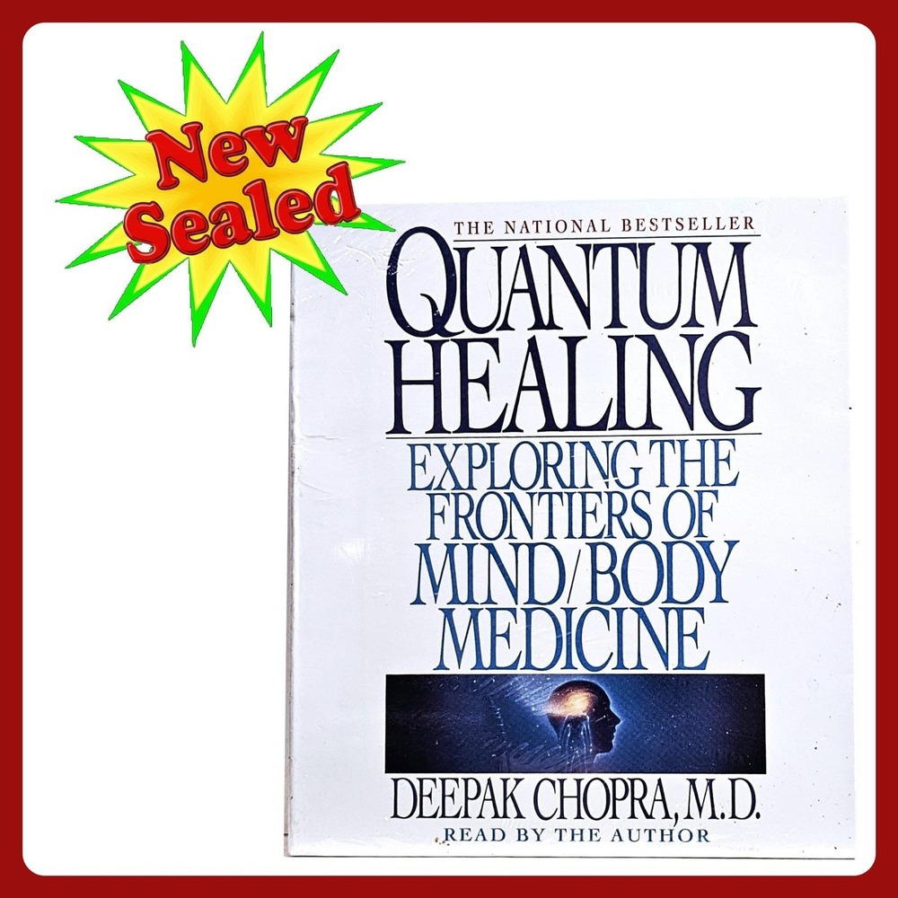 Quantum Healing Deepak Chopra Audiobook CD Mind Body Medicine NEW 9780739343968
